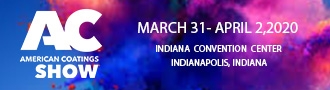 Visit us at the American Coatings Show 2020, March 31-April 2, Booth 2171